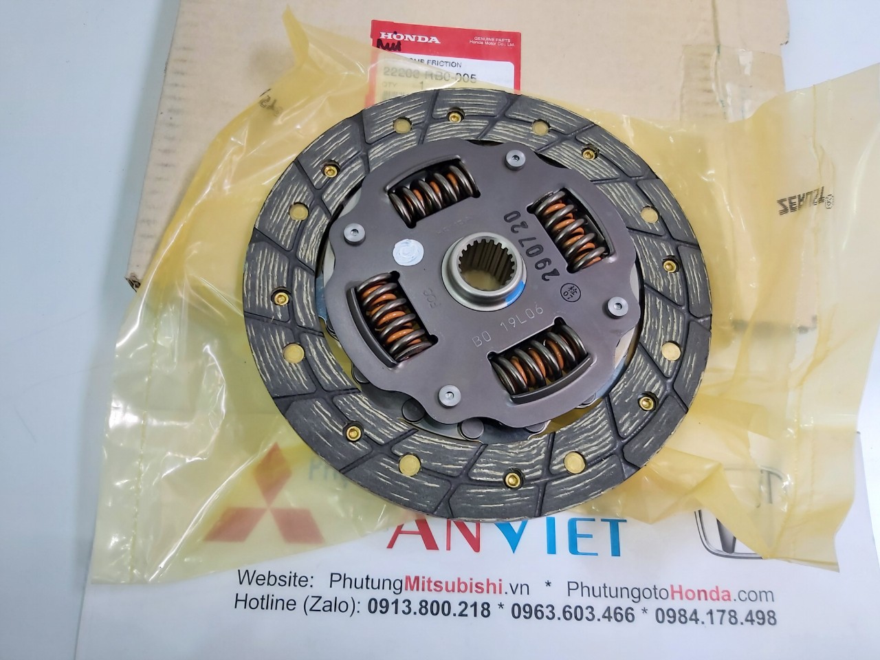 Bộ ly hợp xe Honda CITY